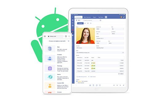 Esempio gestionale su dispositivi Android